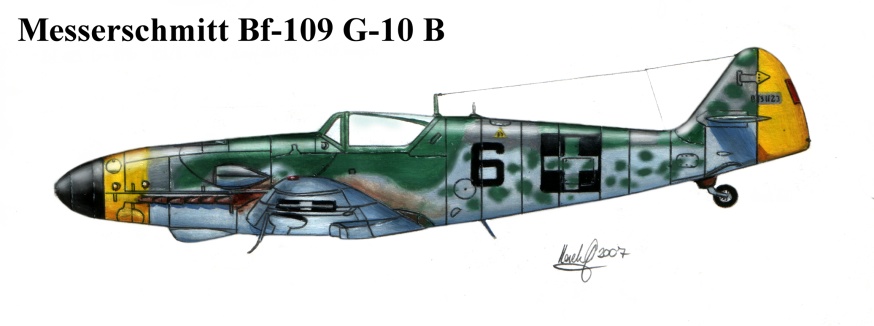 Messerschmitt Bf-109 G10B